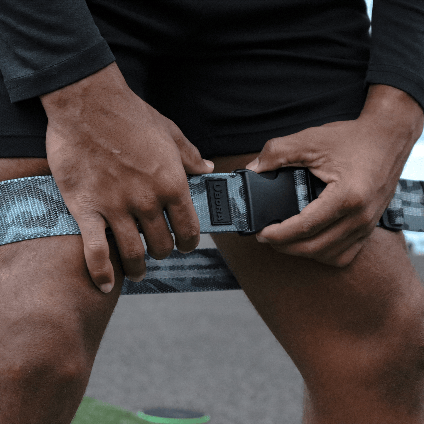 HEAVY WEIGHT BUCKLE BAND - STEALTH